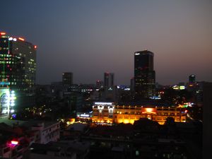 Saigon Night Skyline