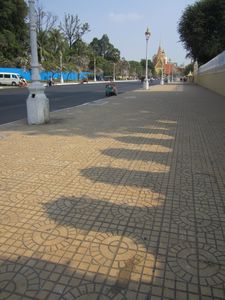 Royal Palace Walls - Phnom Penh