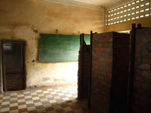 Jail cells and chalkboards