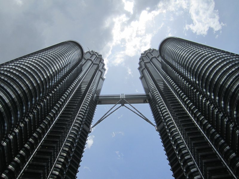 My first impression of Petronas Towers...