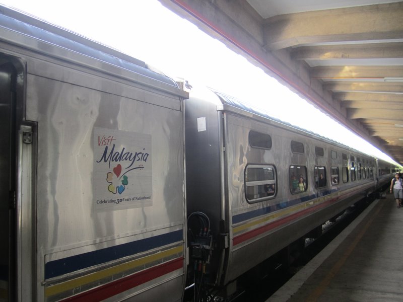 Goodbye Malaysian Train! Hello Singapore!!