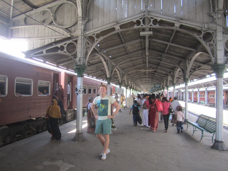 The station at Kandy was very nice