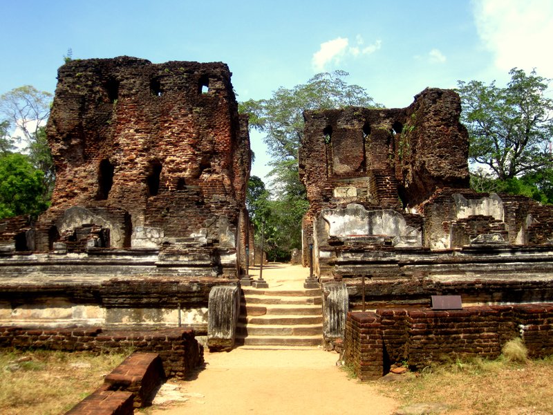 Pollonaruwa ruins