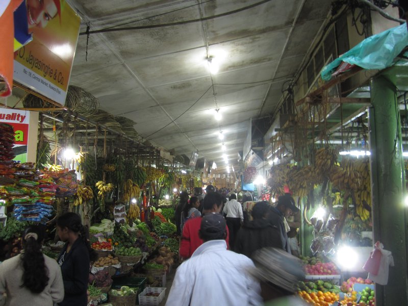 Market in Nuwara Eliya