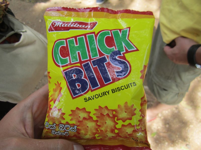Chick Bits. Classic Sri Lanka bus snack