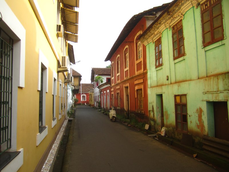 Beautiful Panaji Street