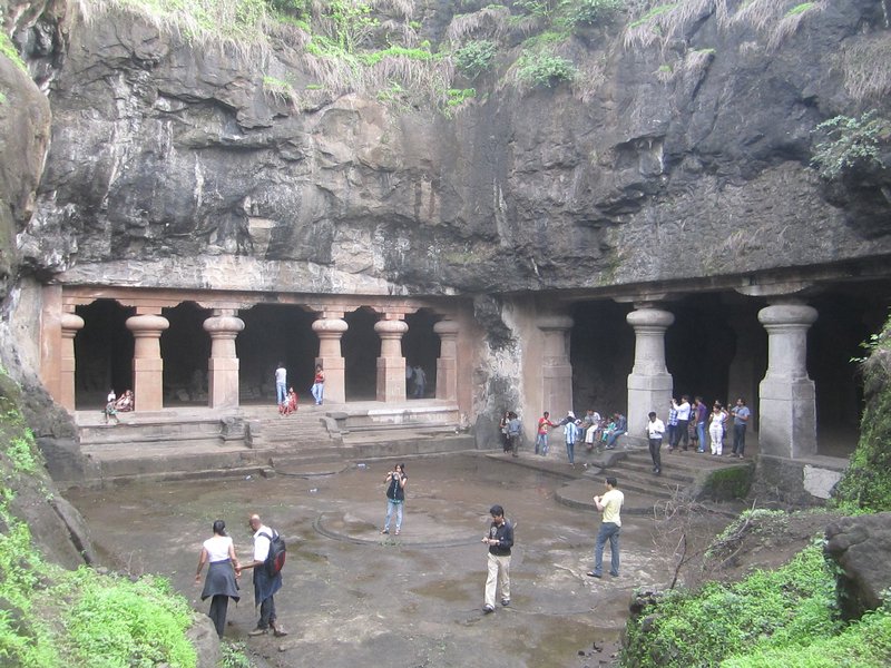 Elephanta main cave entrance