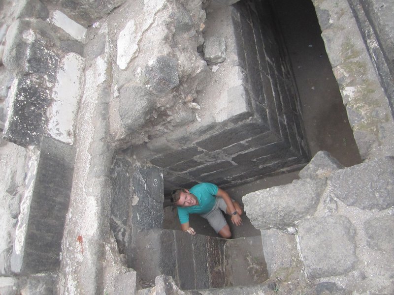 Hidden passageways aren't hidden after centuries...