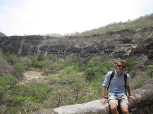 Ajanta caves exterior