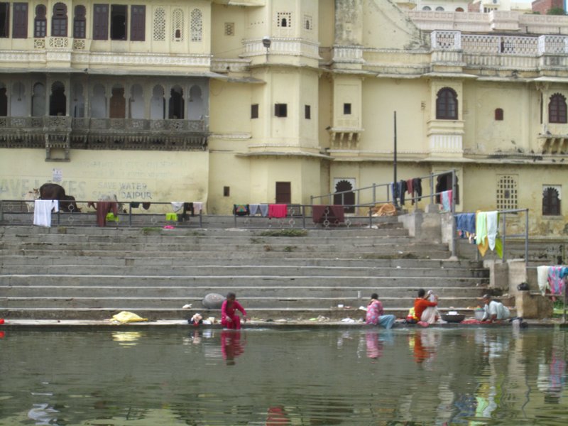 Bathing Ghat from the lake