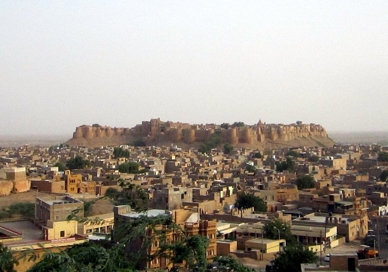 The Jaisalmer Fort is extremely beautiful