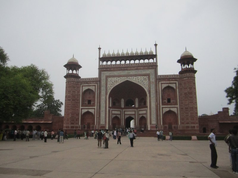 The North Gate at the Taj Mahal