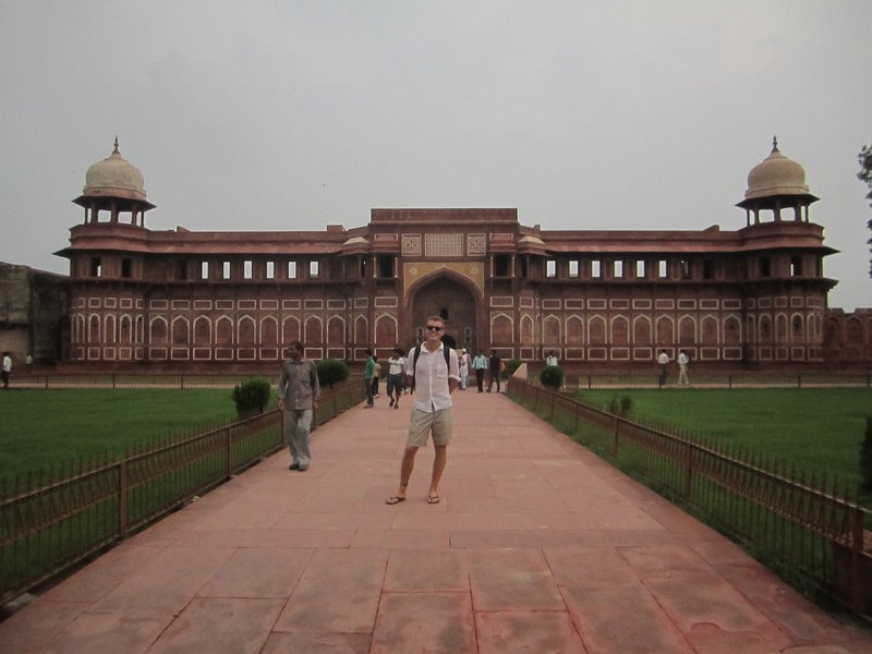 Main palace inside the red fort