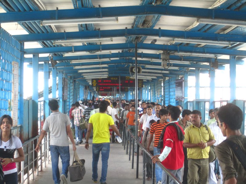 The New Delhi Train Station Concourse