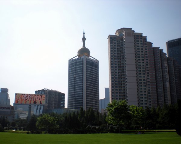 Qingdao skyline...