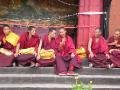 Chatty monks...