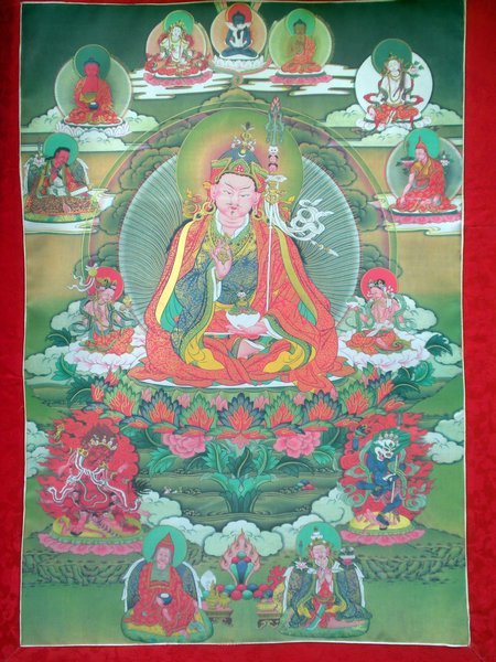 Traditional Tibetan artwork...
