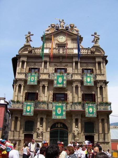 My favorite plaza in Pamplona...