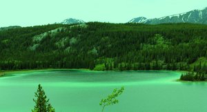 Emerald Lake, Yukon Territory