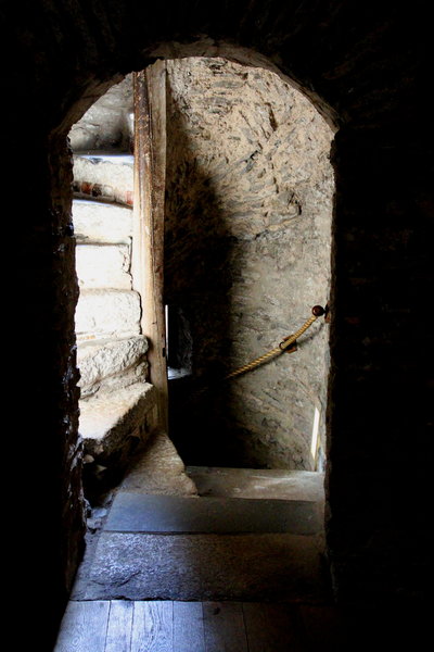 Stairway in Reginald's Tower