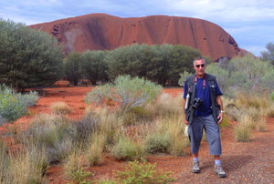 Uluru around back