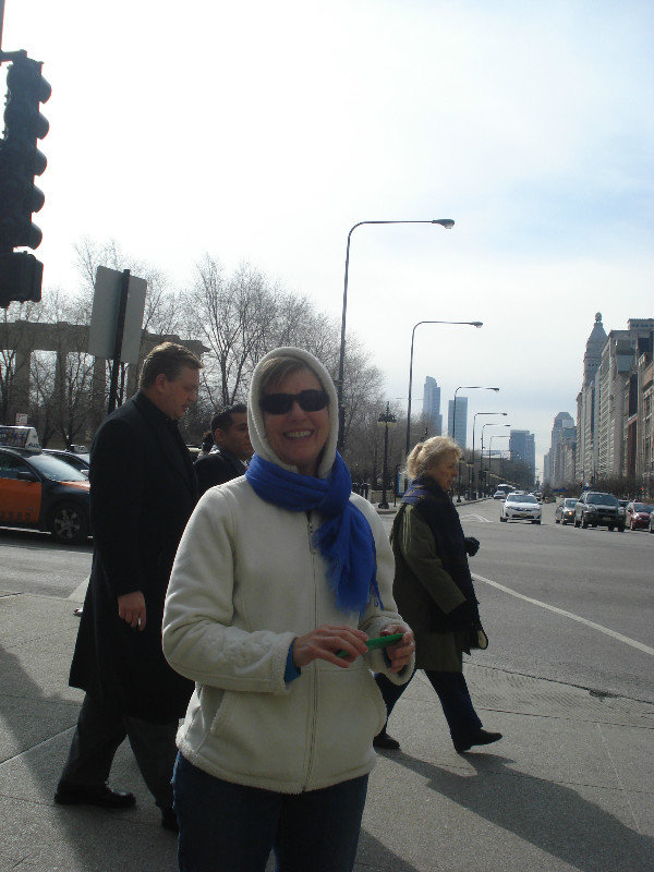 Joan in Downtown Chicago