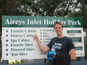 An Airey at Airey's inlet