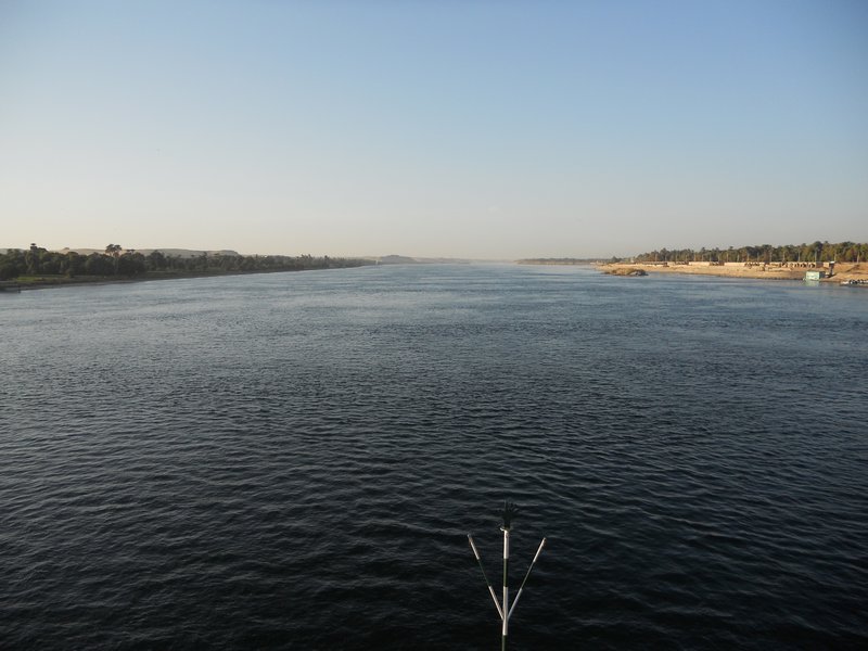 Looking up the Nile from the Sundeck