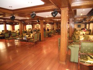 Lounge on the ship