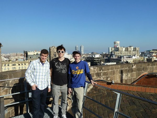 Top of Barcelona Cathedral 