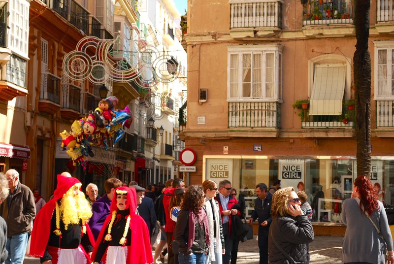 We happened to be in Cadiz during Carnaval