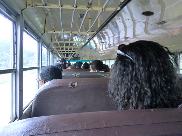 Bus to Placencia