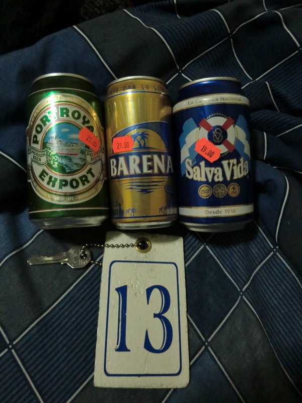 The Honduran beer challenge.