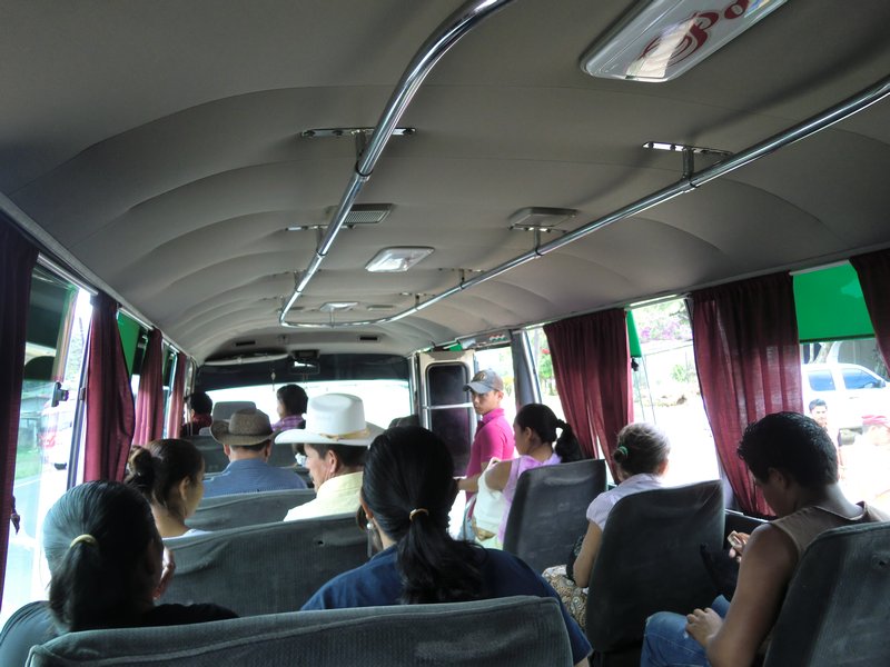 Our mini-bus to Pena Blanca.