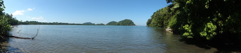 Panoramic view of the bay