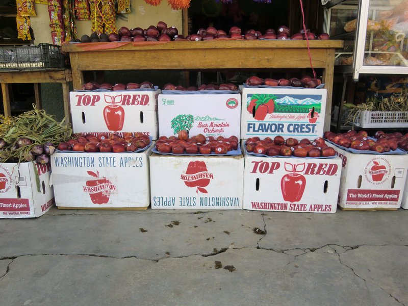 WA apples on the streets of Danli, Honduras?