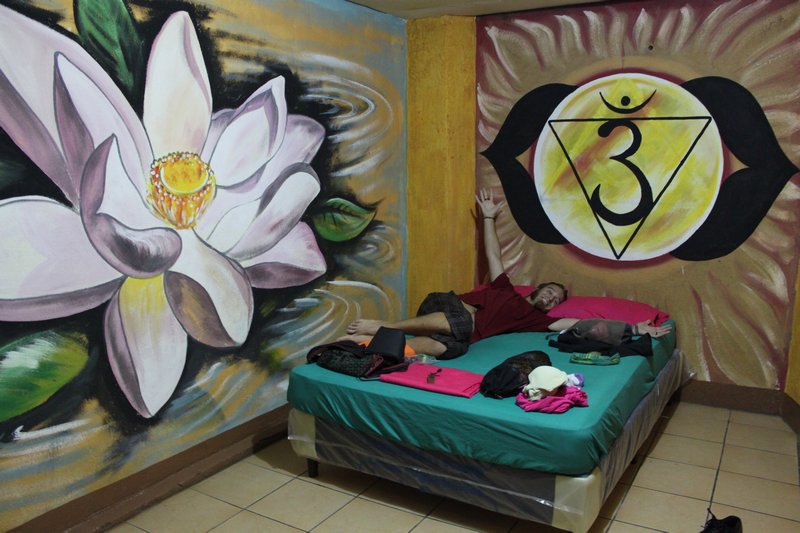 Our peace, love, happy room at Bigfoot.