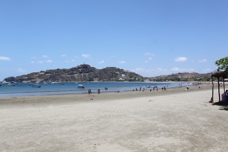 The beach at San Juan del Sur.