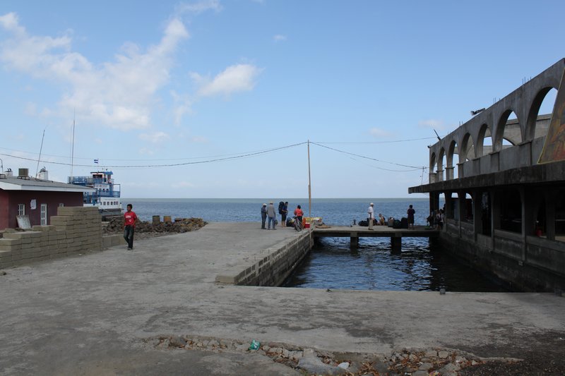 The Ometepe Ferry Dock.