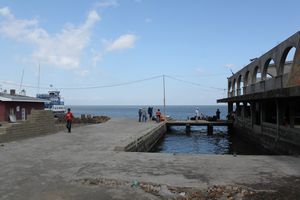 The Ometepe Ferry Dock.