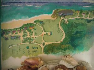 A map of Casa Iguana.  We stayed in the last cabana on the left and loved it!