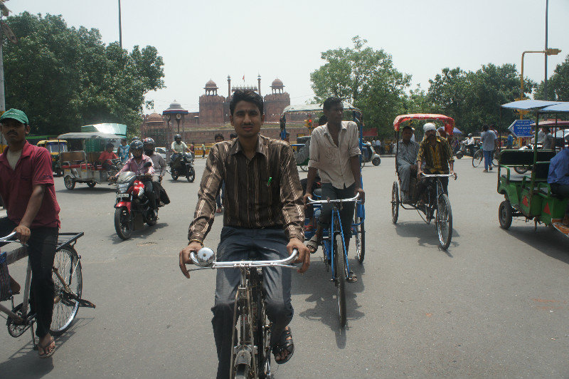 Busy Delhi Streets