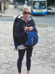 Niamh loves backpacks