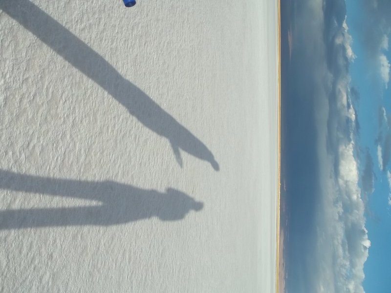 More shadows on the Salt lake...