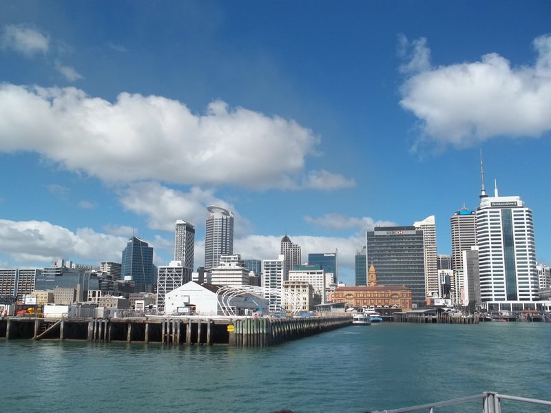 Auckland from the Sea
