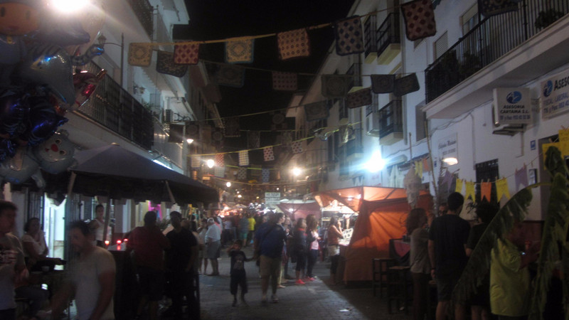 The souk at night