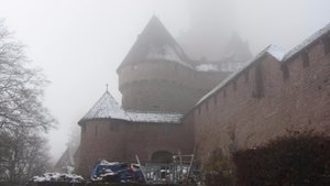 Koenigbourg Castle in the cloud