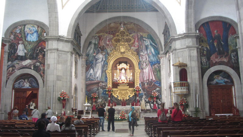 Inside the Basilica, Candelaria