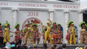 Carnival Dancers at Puerto de la Cruz