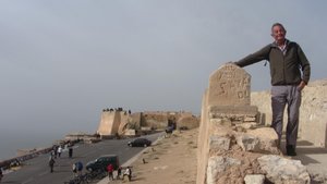 Chris at Agadir Fort